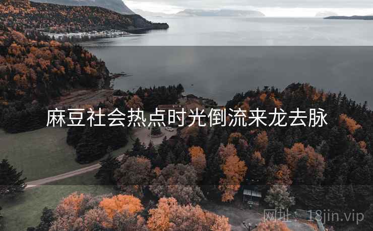 麻豆社会热点时光倒流来龙去脉