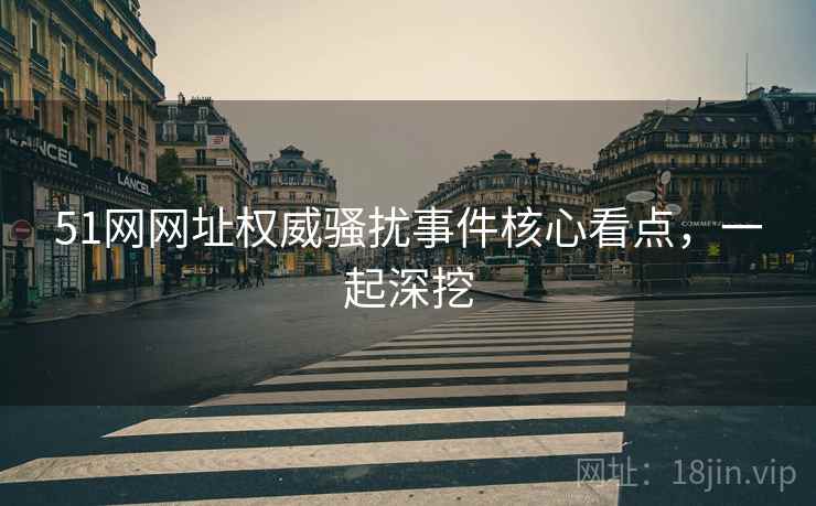 51网网址权威骚扰事件核心看点，一起深挖