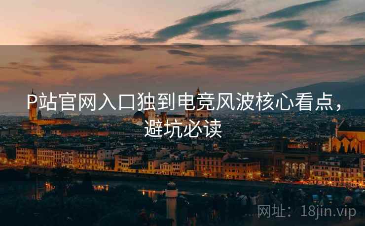 P站官网入口独到电竞风波核心看点，避坑必读